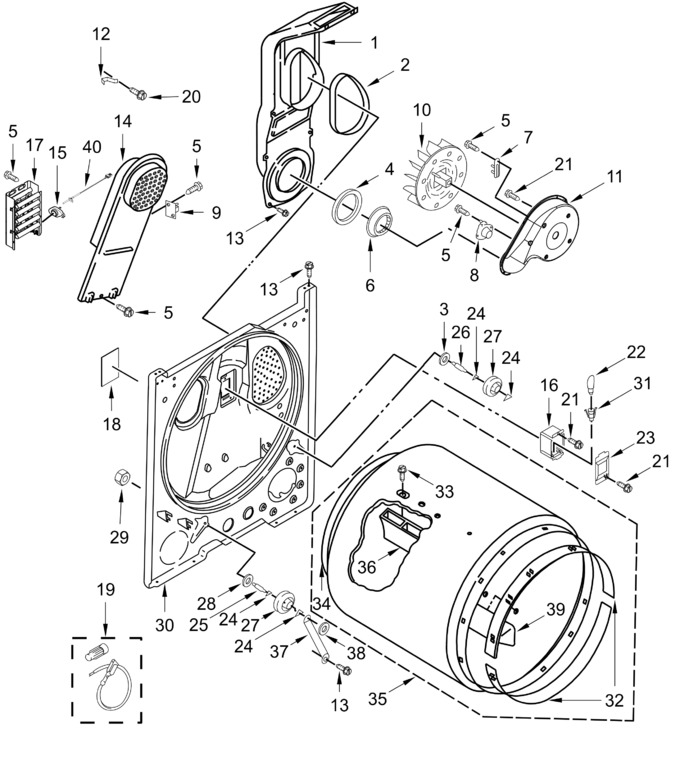 Diagram for YMED4205SW0