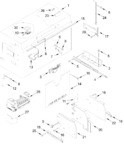 Diagram for Freezer Liner And Icemaker Parts