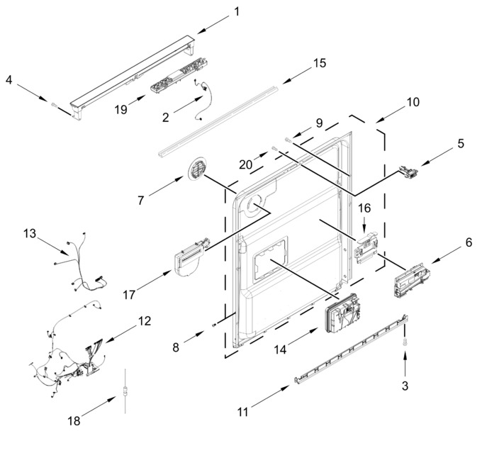 Diagram for WDTA50SAKT4