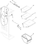 Diagram for Freezer Liner Parts