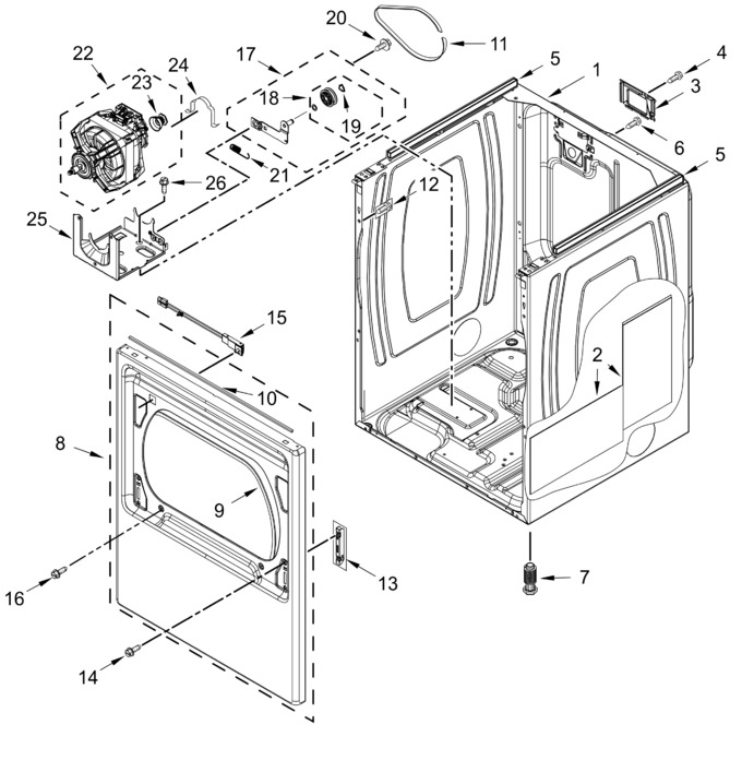 Diagram for MED6205RW0