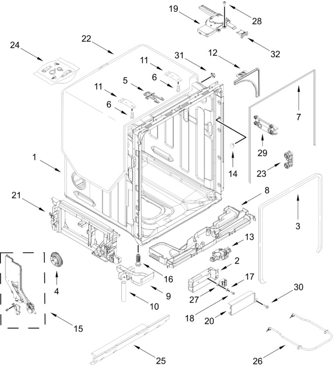 Diagram for KDTS324SPS0
