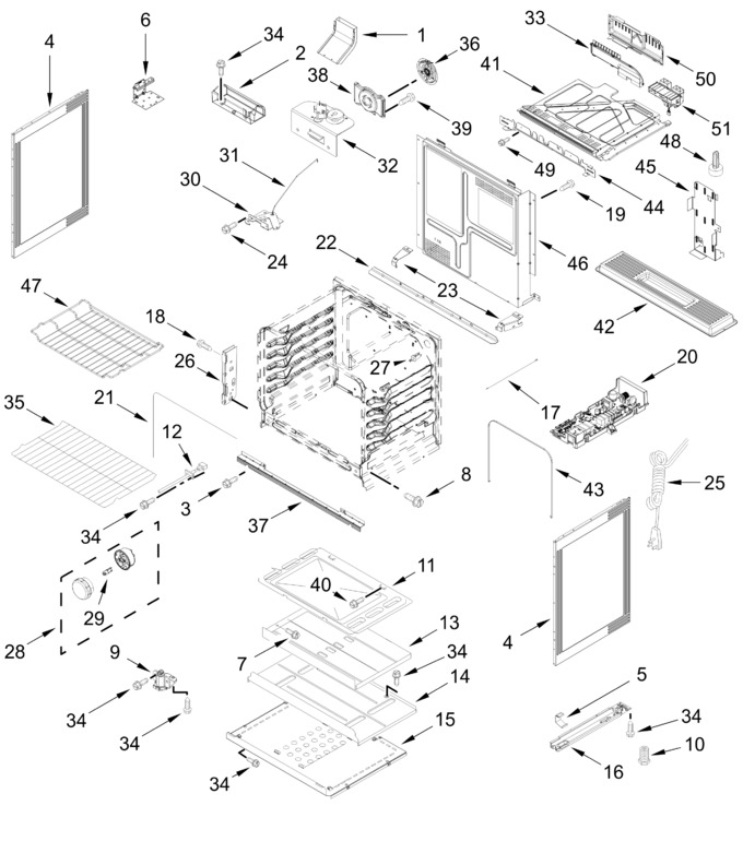 Diagram for KSGS530SPS0