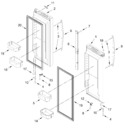 Diagram for Refrigerator Door Parts