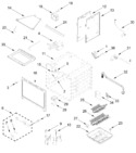 Diagram for Oven Parts