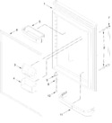 Diagram for Refrigerator Door Parts