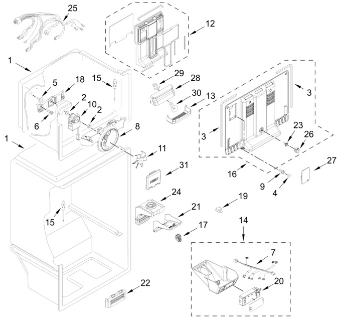 Diagram for WRTX7419SZ00