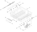 Diagram for Upper Rack And Track Parts