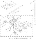 Diagram for Pump, Washarm And Motor Parts