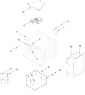 Diagram for Oven Parts (30 In)