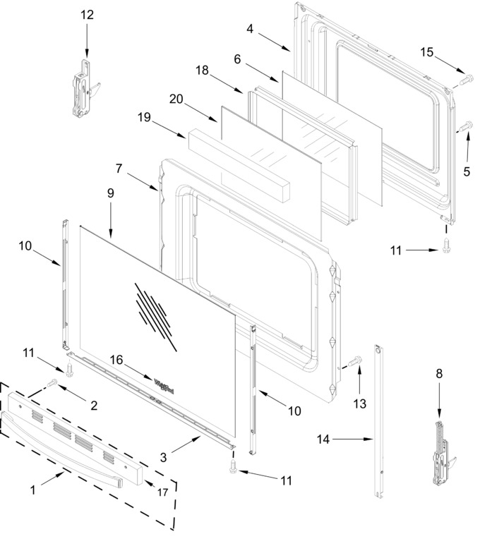 Diagram for YWFES4530SZ0