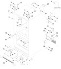 Diagram for Cabinet Parts
