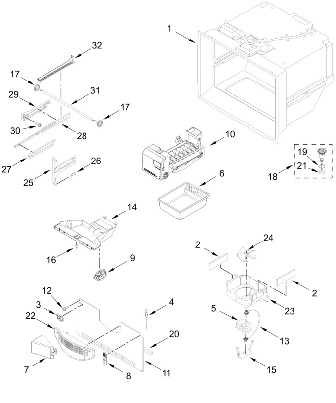 Diagram for KRFF302EBS08