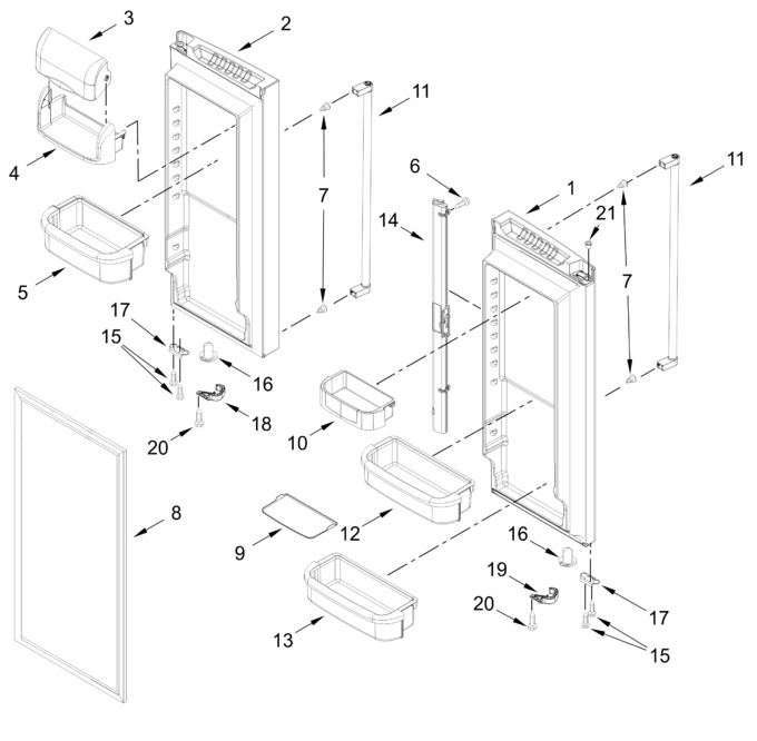 Diagram for KRFF302EBS08