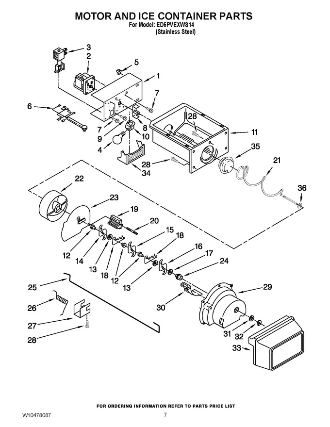Diagram for ED5PVEXWS14