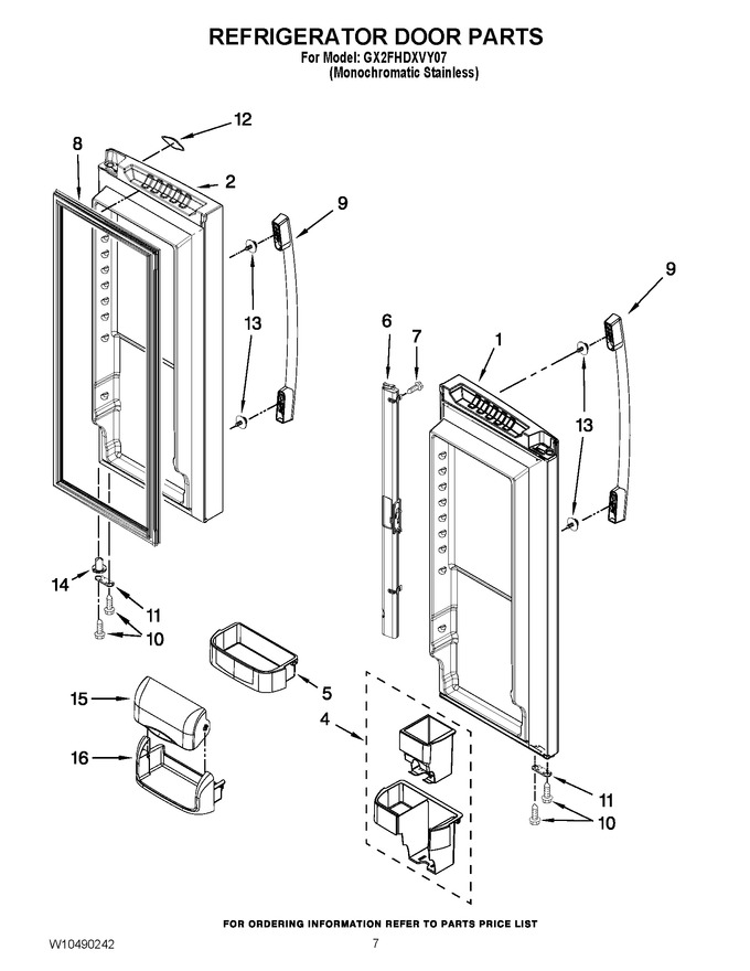 Diagram for GX2FHDXVY07