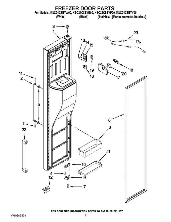 Diagram for KSC24C8EYW00