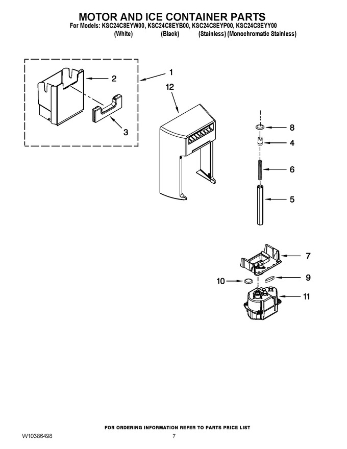 Diagram for KSC24C8EYP00