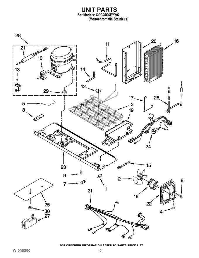 Diagram for GSC25C6EYY02
