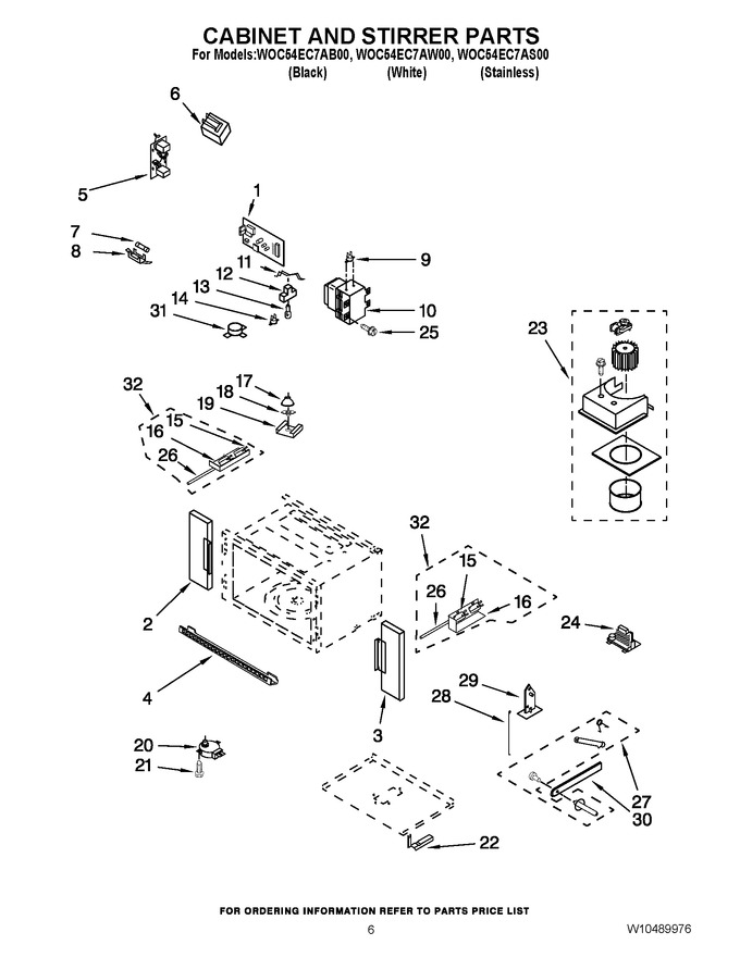 Diagram for WOC54EC7AS00