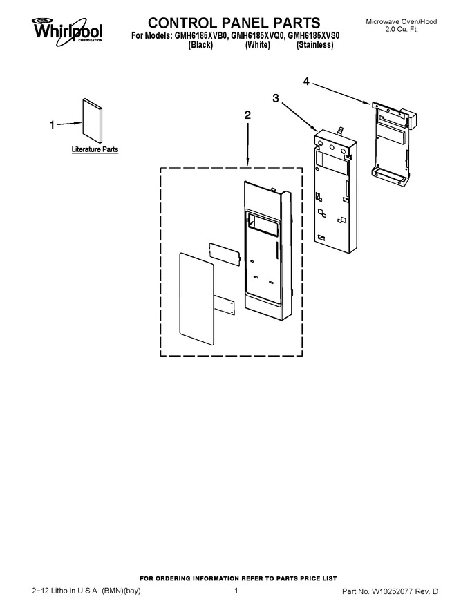 Diagram for GMH6185XVB0