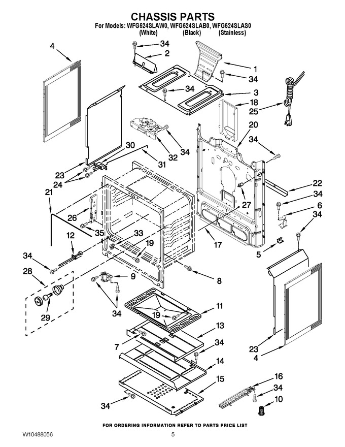 Diagram for WFG524SLAS0