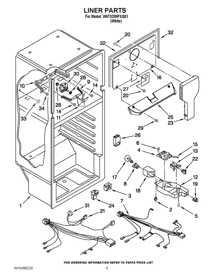 Diagram for W5TXDWFXQ01