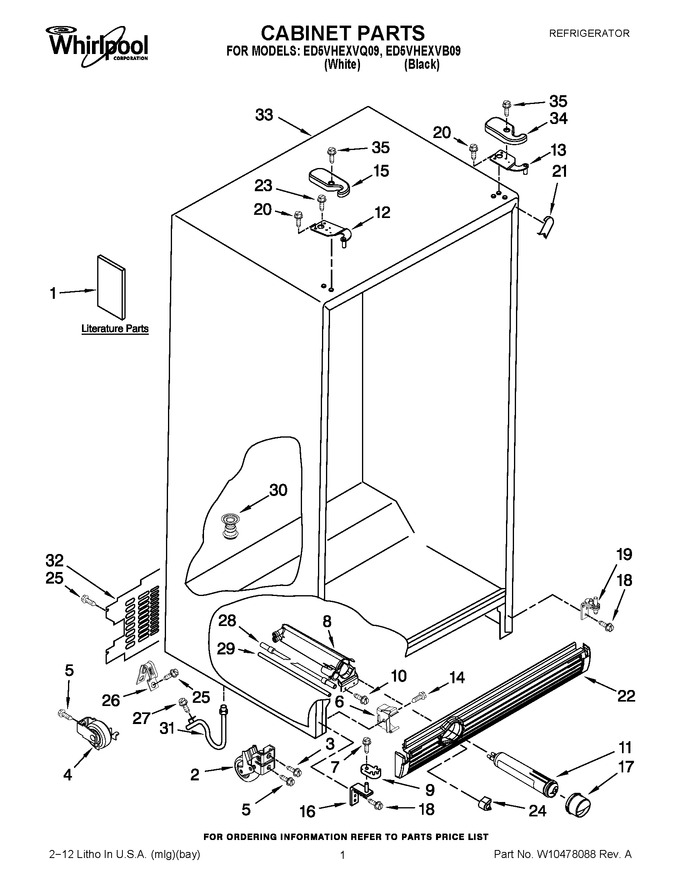 Diagram for ED5VHEXVB09
