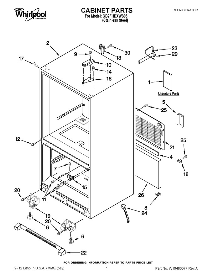 Diagram for GB2FHDXWS05