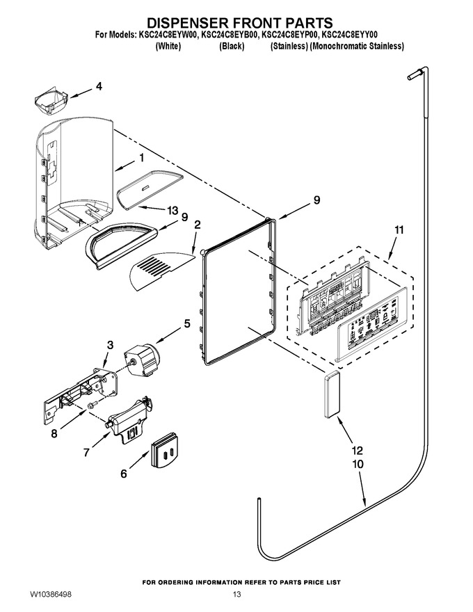Diagram for KSC24C8EYP00