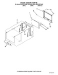 Diagram for 03 - Oven Door Parts