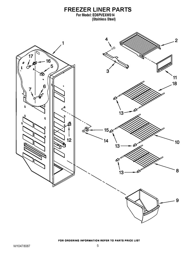 Diagram for ED5PVEXWS14