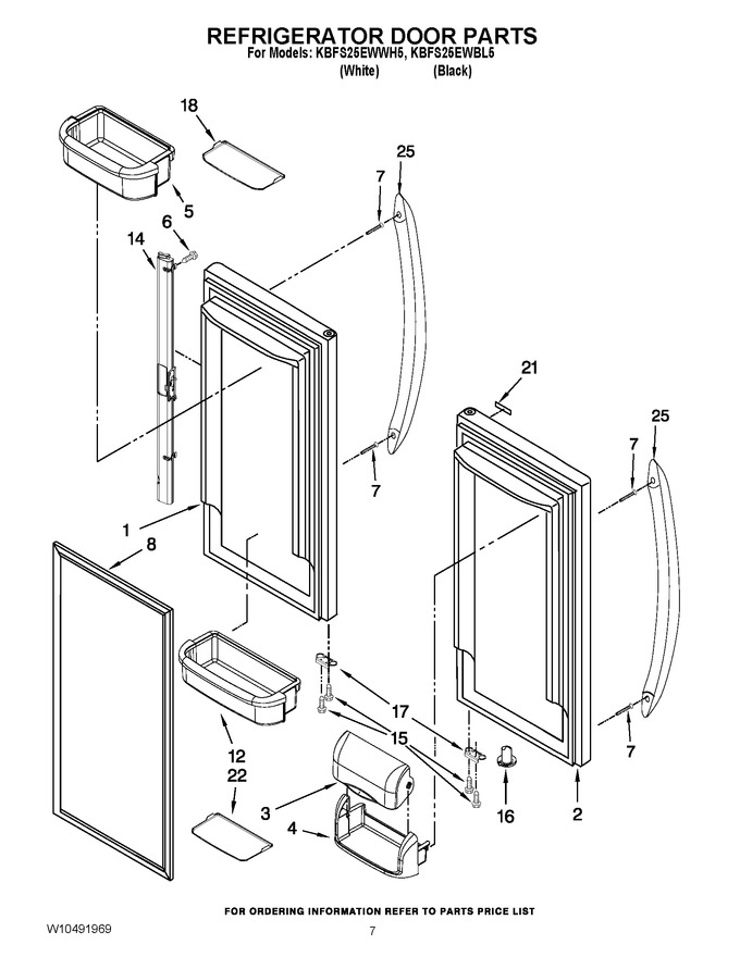 Diagram for KBFS25EWWH5