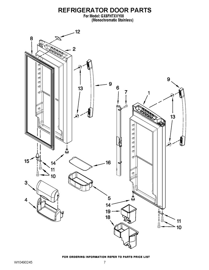 Diagram for GX5FHTXVY08