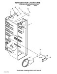 Diagram for 02 - Refrigerator Liner Parts