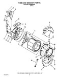 Diagram for 07 - Tub And Basket Parts