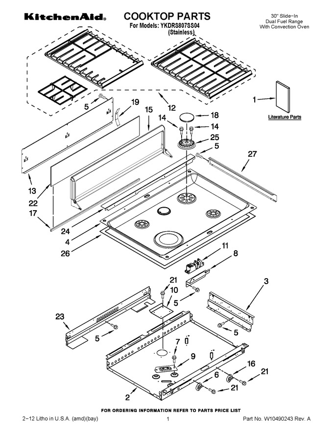 Diagram for YKDRS807SS04