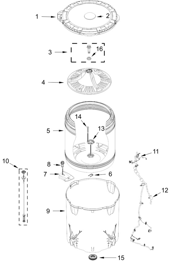 Diagram for WTW4000SW0
