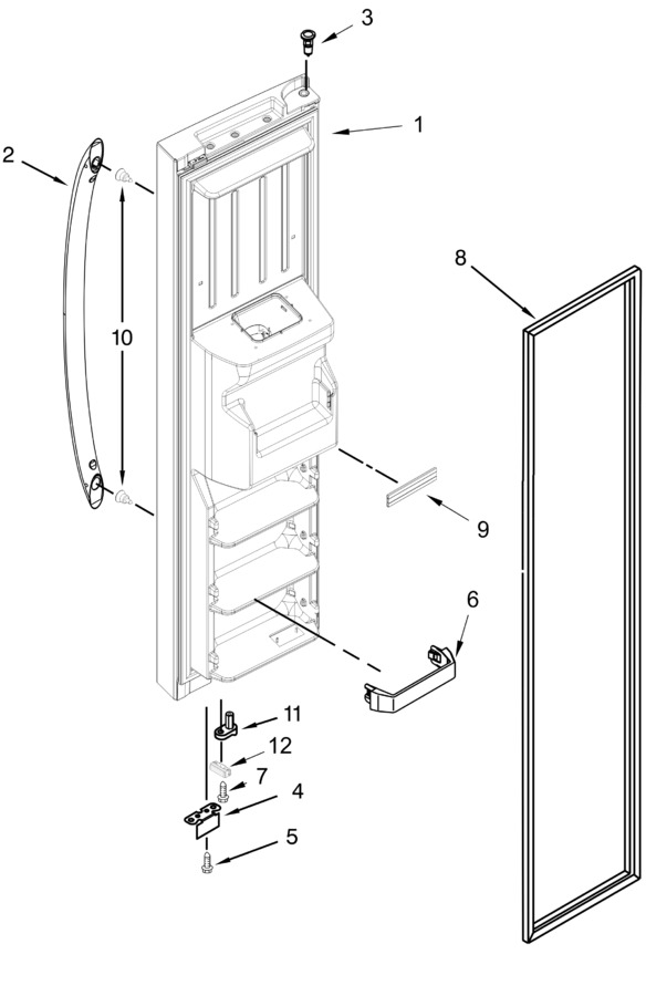 Diagram for WRS325SDHW10