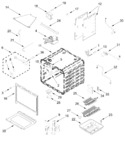Diagram for Oven Parts