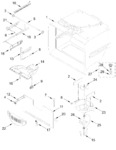 Diagram for Freezer Liner Parts