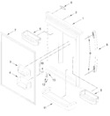 Diagram for Refrigerator Door Parts