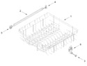 Diagram for Upper Rack And Track Parts