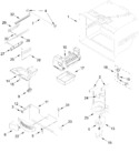 Diagram for Freezer Liner And Icemaker Parts