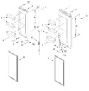 Diagram for Refrigerator Door Parts