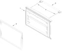 Diagram for Freezer Door Parts