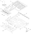 Diagram for Cooktop Parts
