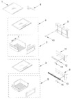Diagram for Refrigerator Shelf Parts
