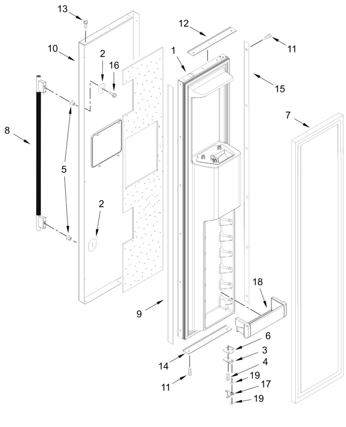Diagram for KBSD736SPS00