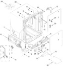 Diagram for Tub And Frame Parts